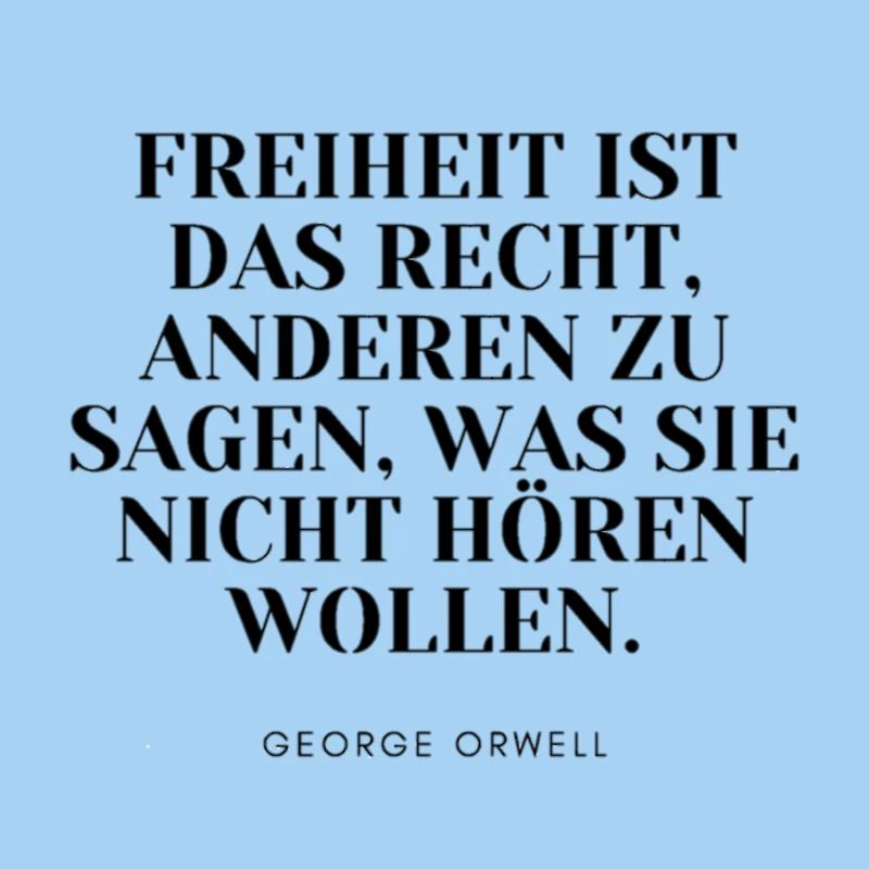 George Orwell - Zitat