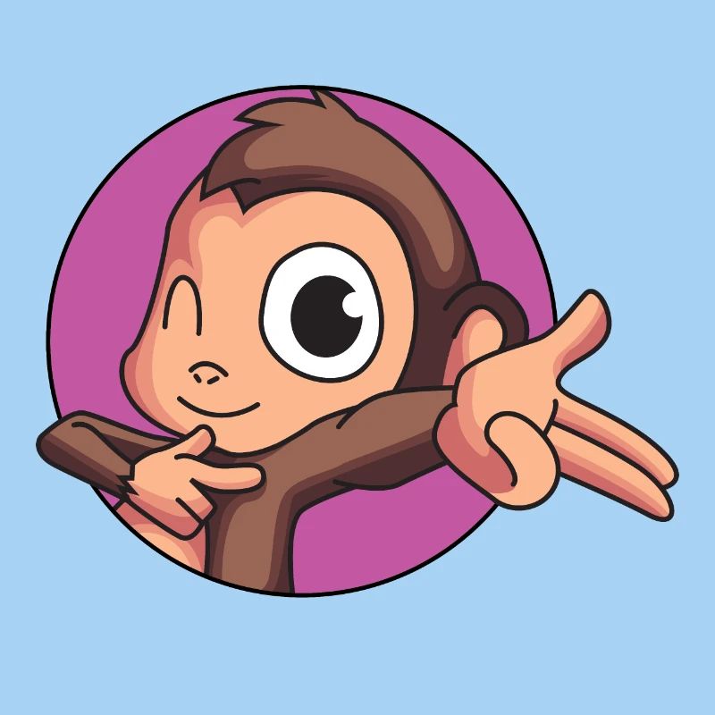 Singe effronté