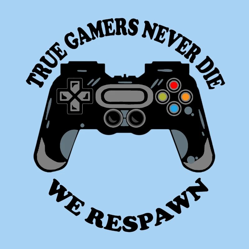 Gaming Krabbe mit Controller-Icons