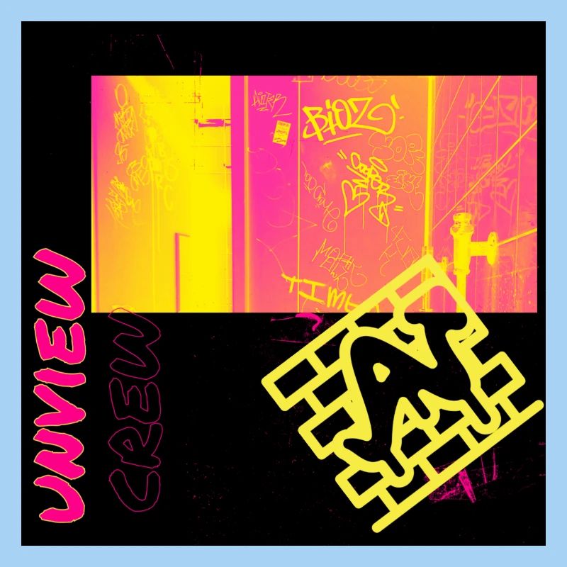 Urban Graffiti Neon Design