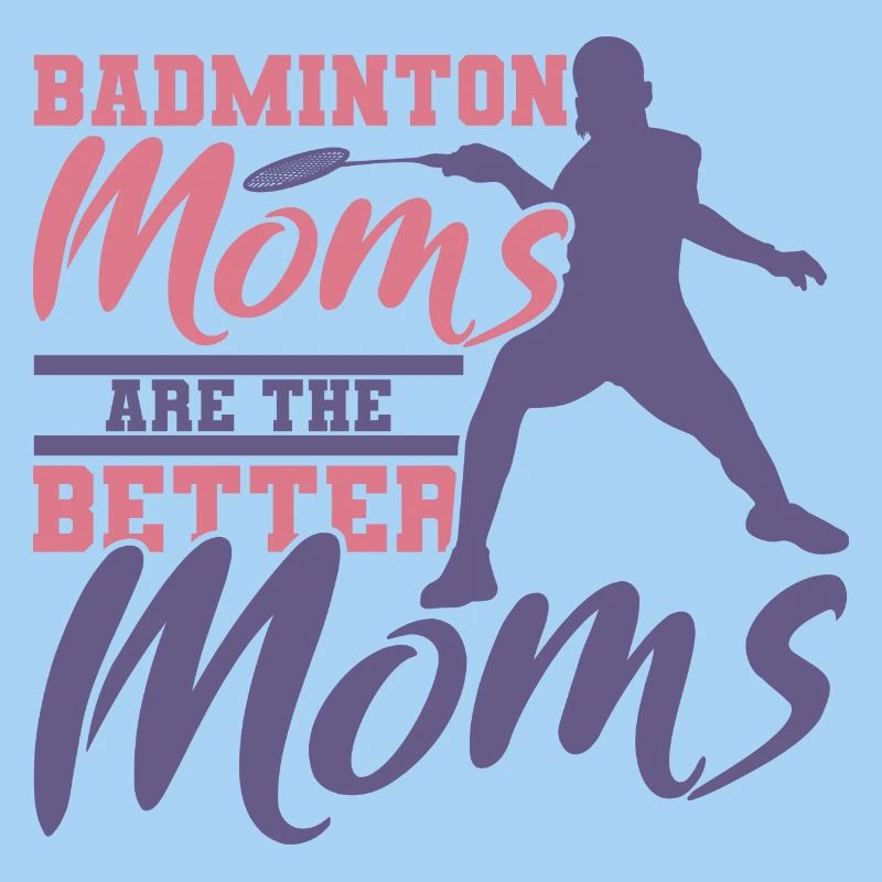 Drôle de mère de badminton
