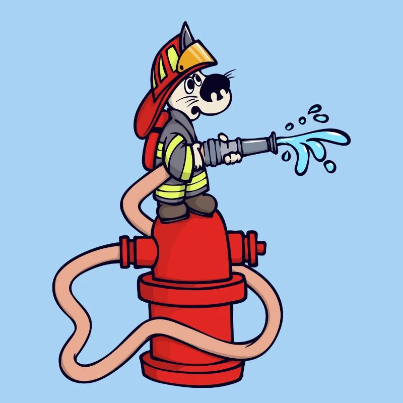 Firefighter Fire Hose Fire Brigade Fire