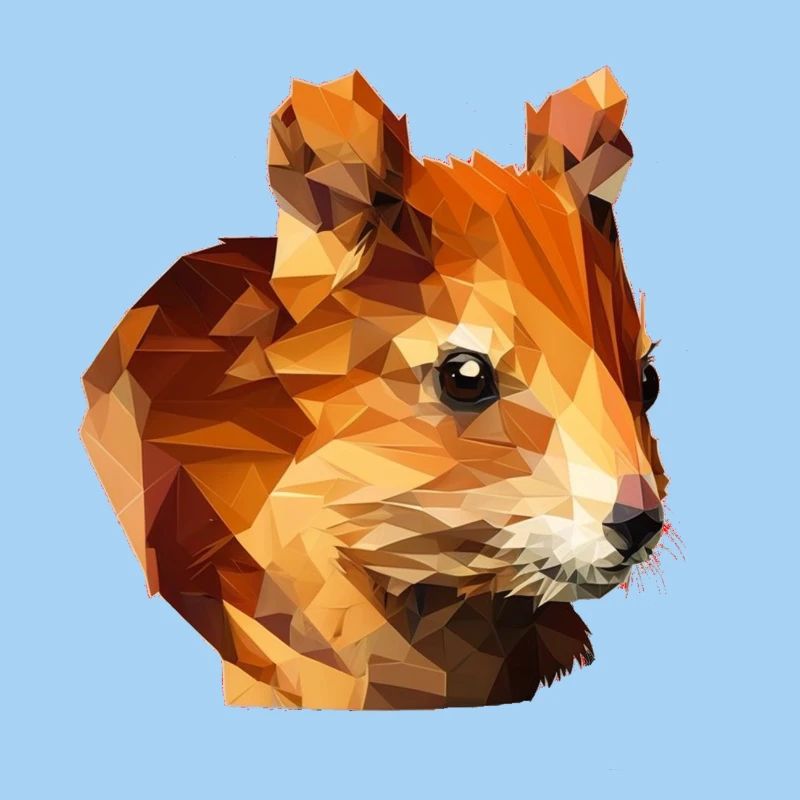 Polygon Eichhörnchen