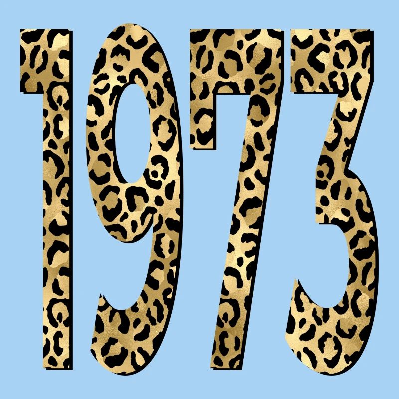 Birthday 1973 Leopard Print