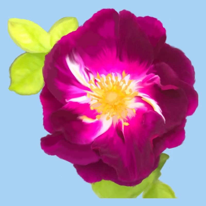 Purple Rose - Gemälde
