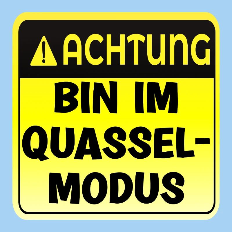 Lustige Muttertagssprüche - Quasselmodus Warnung