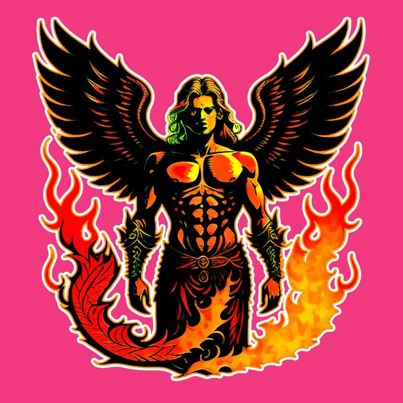 Angels on fire