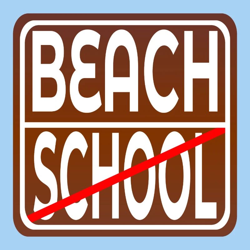 SCHOOL BEACH SUMMER VACATION TEACHER STUDENTS