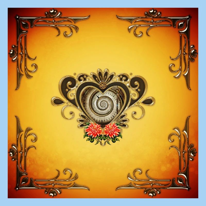 Wunderbares Steampunk-Herz