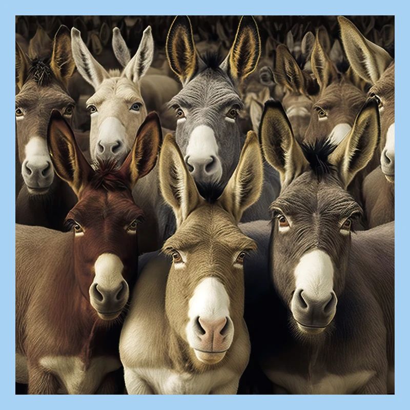 Donkeys Pattern