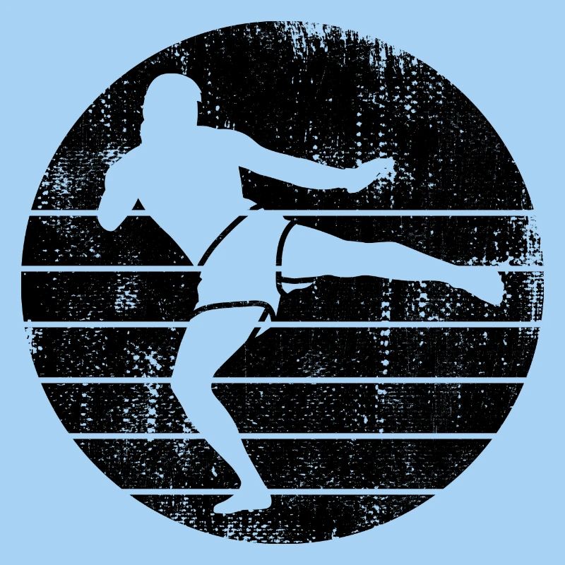 Lustiger Kickboxer