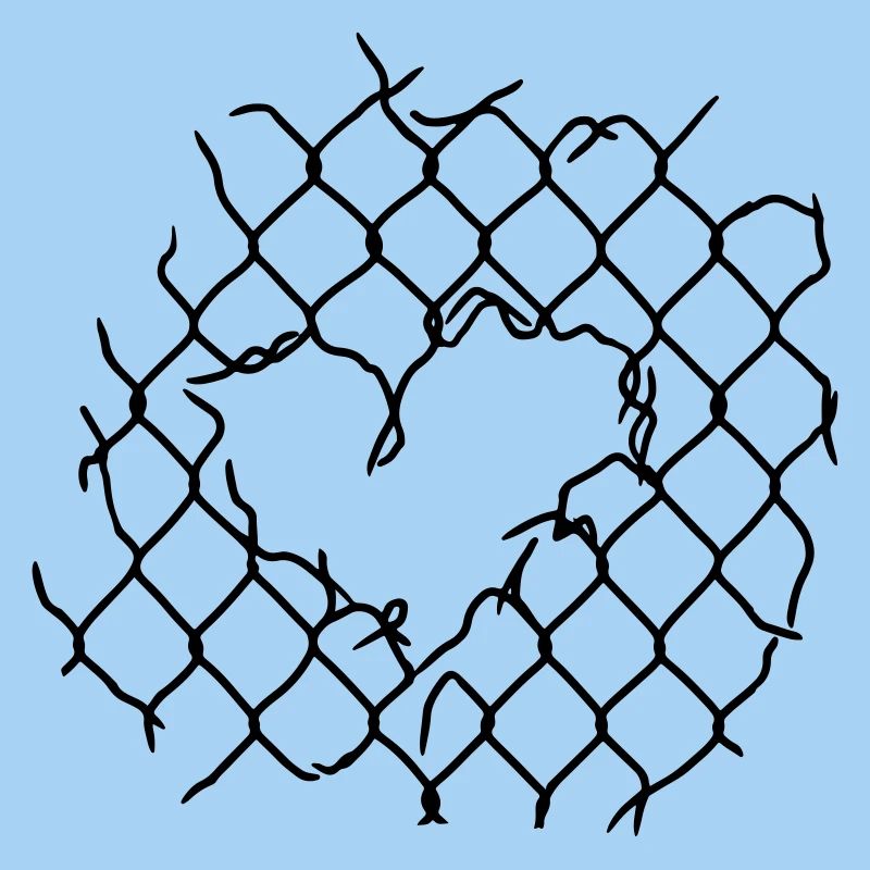 Wire Mesh Heart