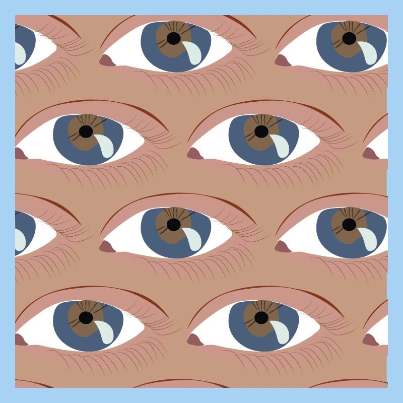 Les yeux alignés