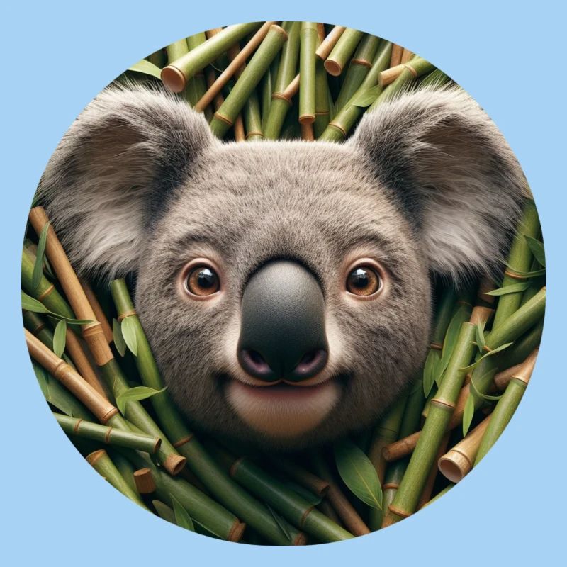 Koala im Animations Stil