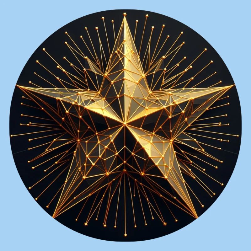 Polygon Stern gold