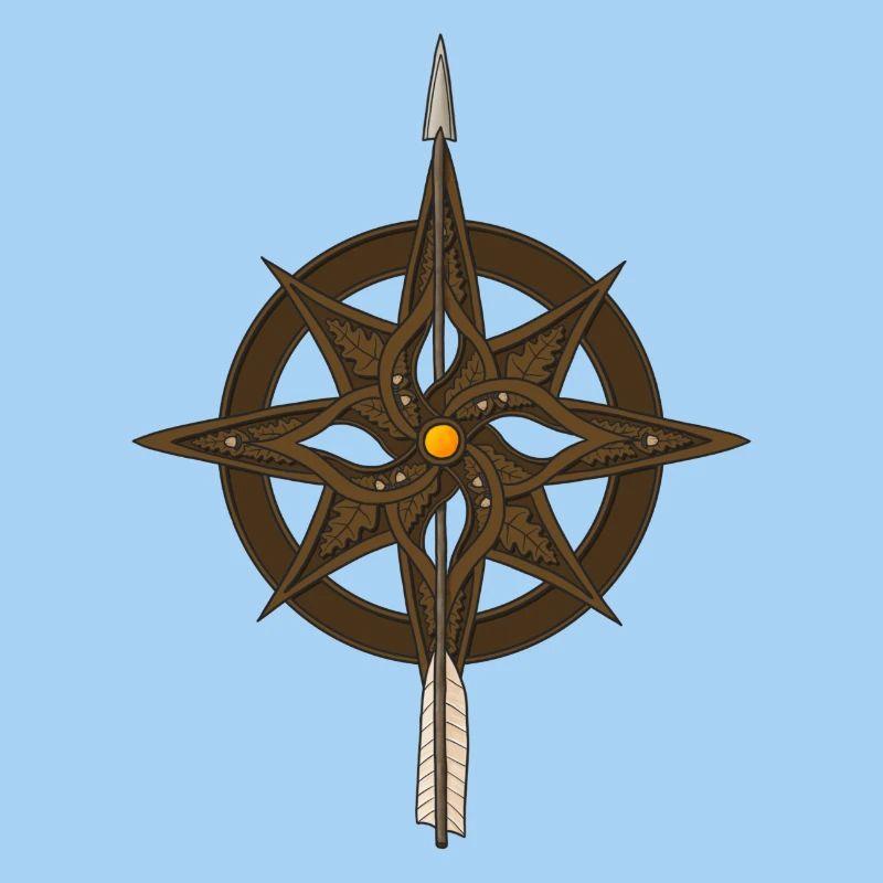 Fantasy Compass Rose