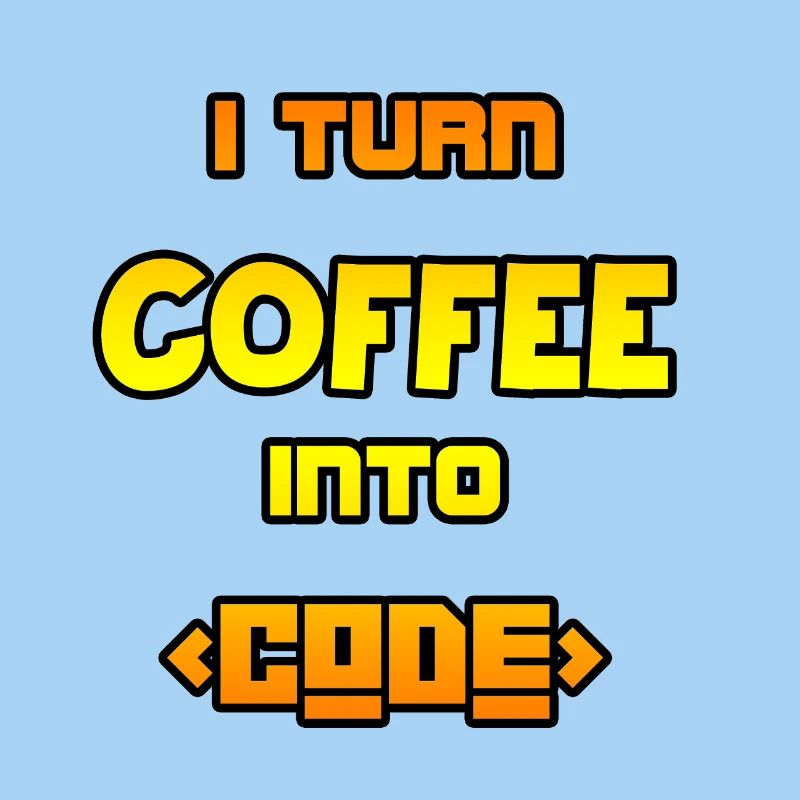 Je transforme le café en code