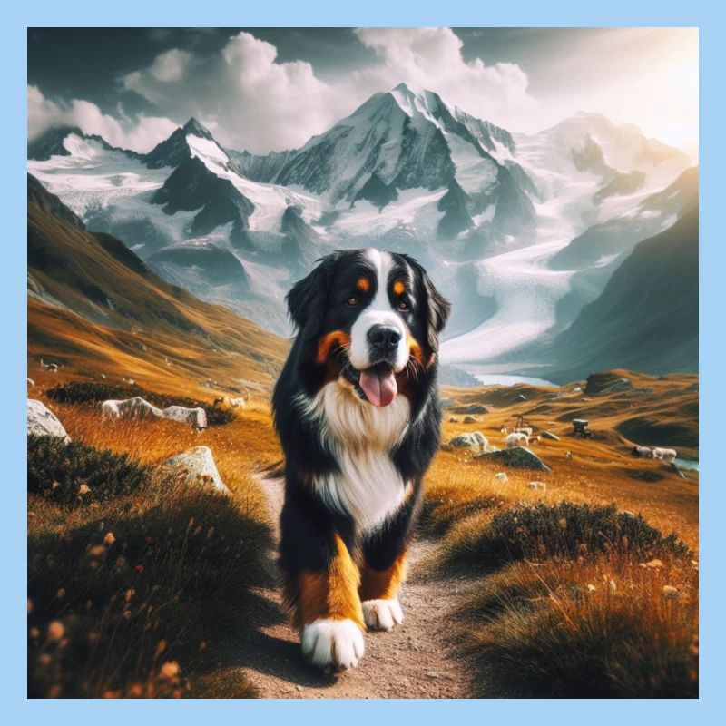 Bernese mountain dog