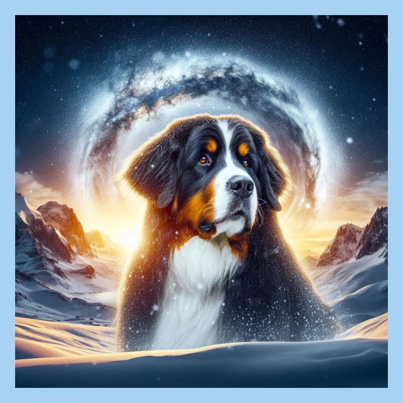 Bernese mountain dog