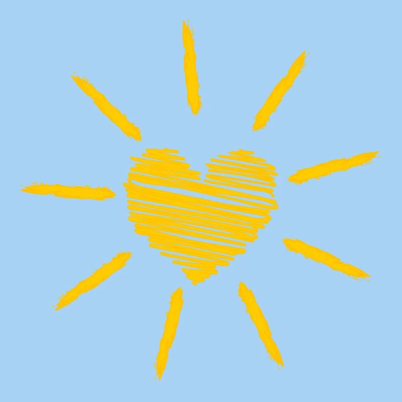 Sonne im Herzen!