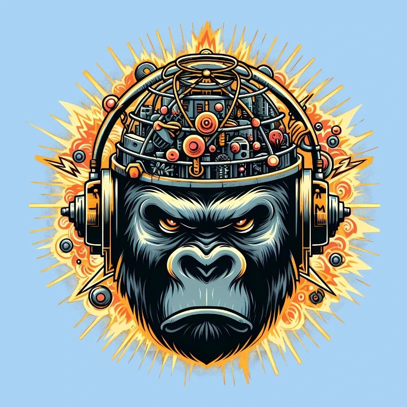 Gorilla Cybersound avec Techno Head