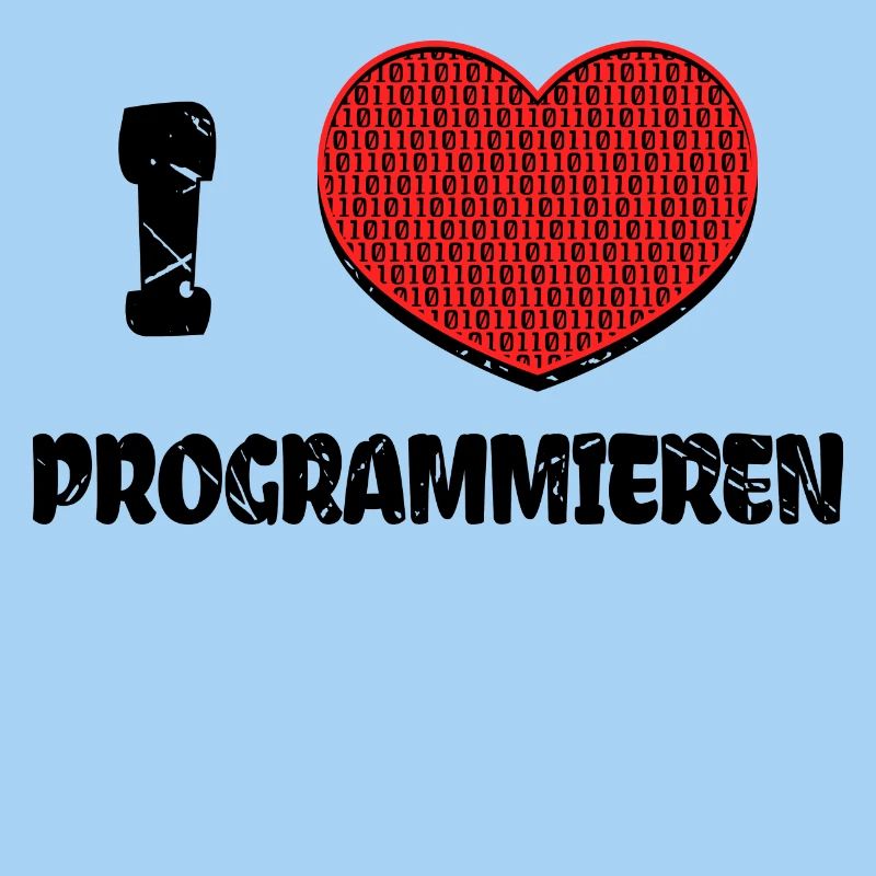 Developer Herz Webentwickler Statement Computer