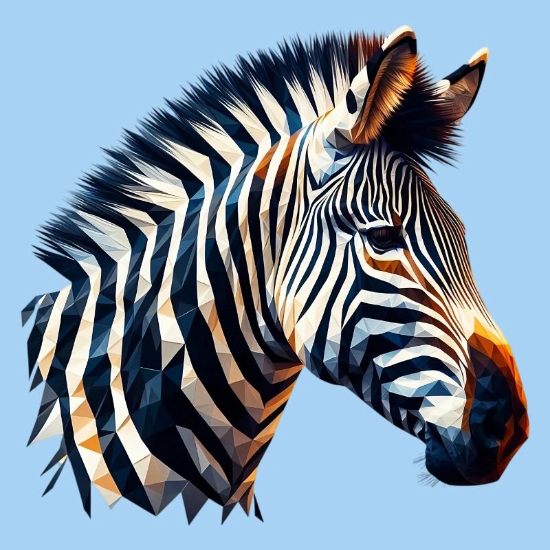 Zèbre polygonal
