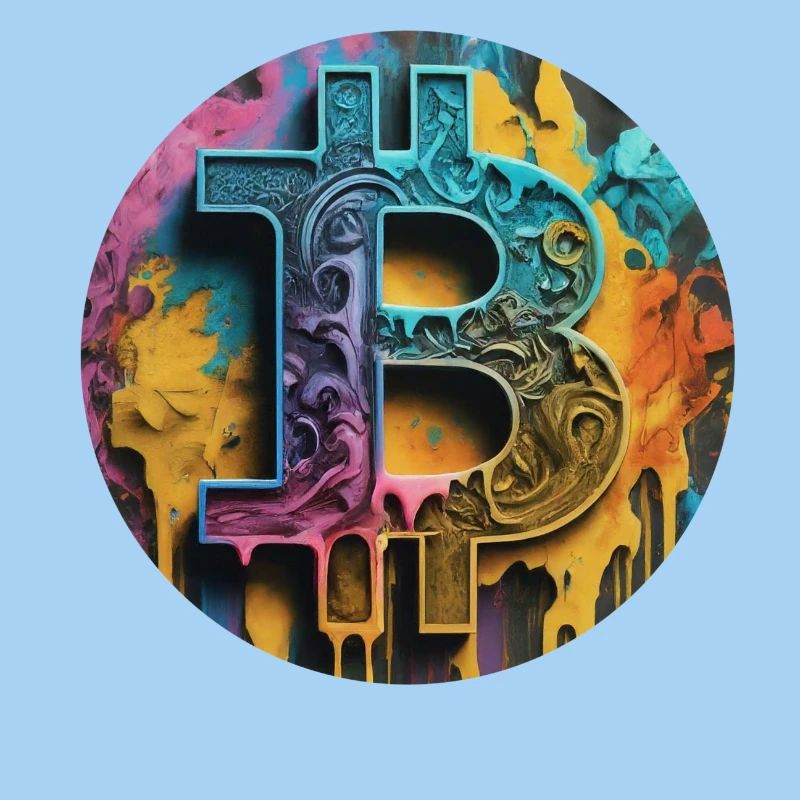 Bitcoin-Graffiti: Bunt und Rebellisch