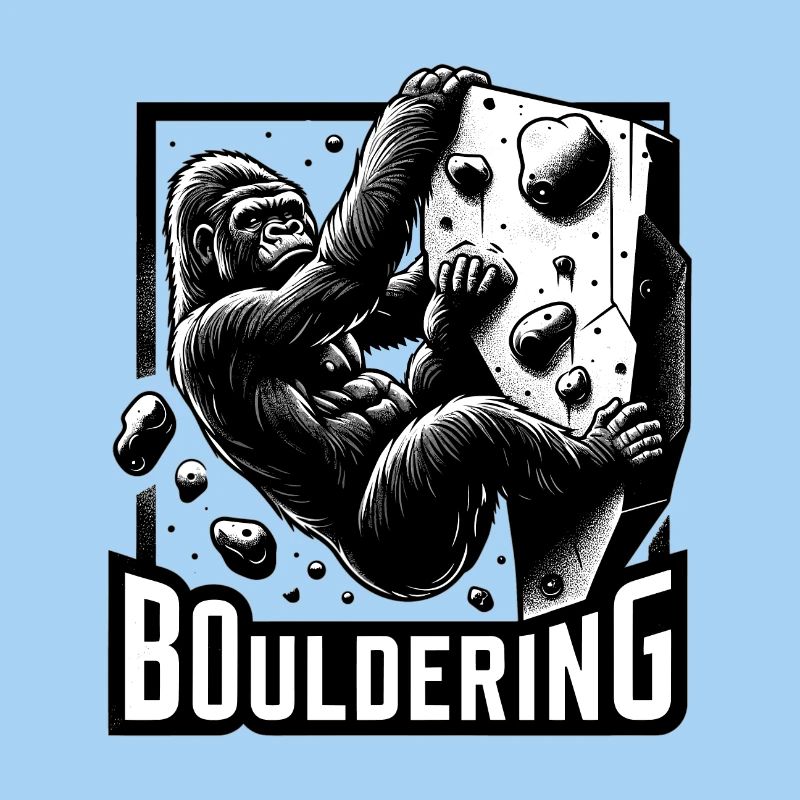 Bouldering Gorilla Silverback Cadeau
