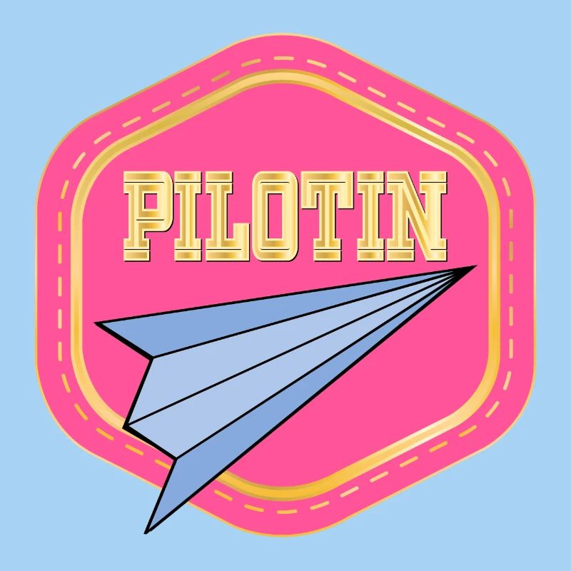 LUFTFAHRT PILOTIN - PAPIERFLIEGER