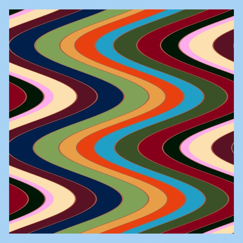 Abstrakte Kunst mit Linienförmigen Mustern