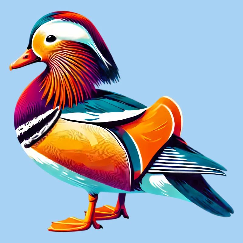 Mandarin duck
