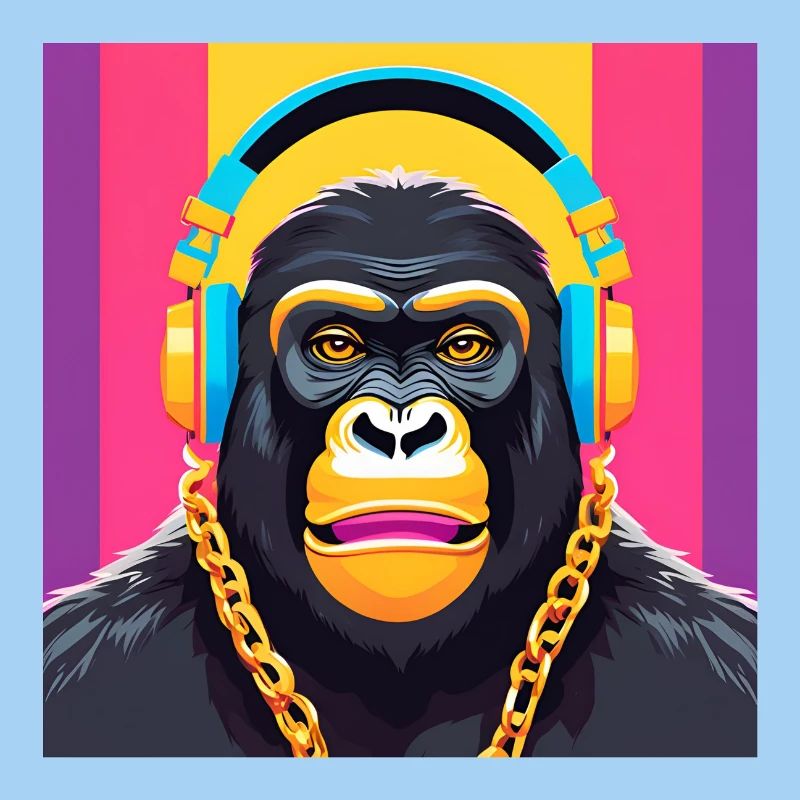 gorilla, primate, monkey