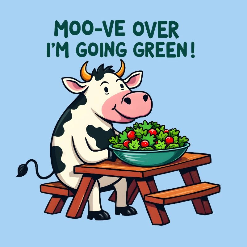 Moo-ve Over, I'm Going Green!