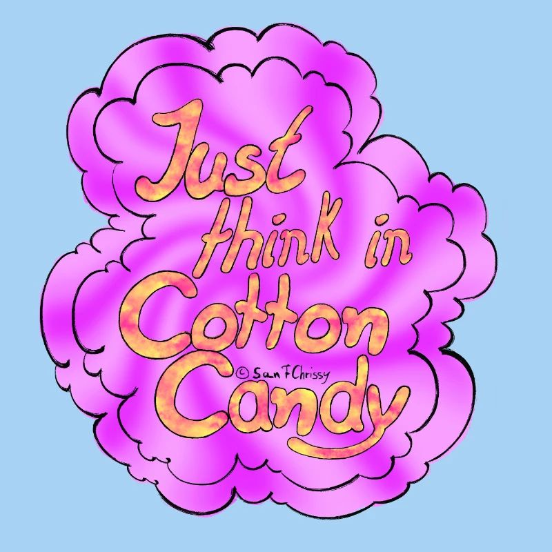 Cotton Candy Thinking Extra Shine