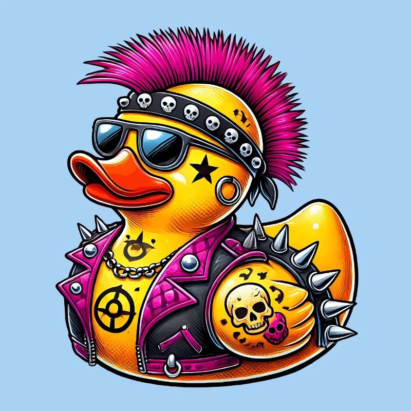 Punk Gummiente