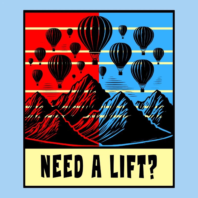 Heißluftballon Design