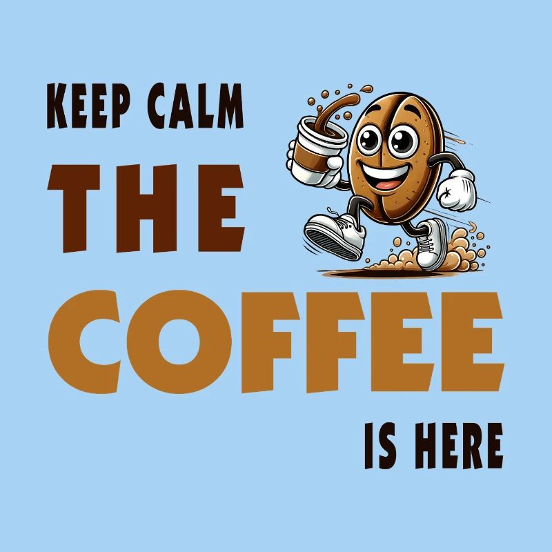 Keep Calm – The Coffee Is Here