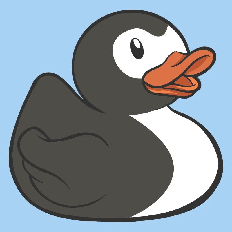 Badeente Pinguin Quietscheente Penguin