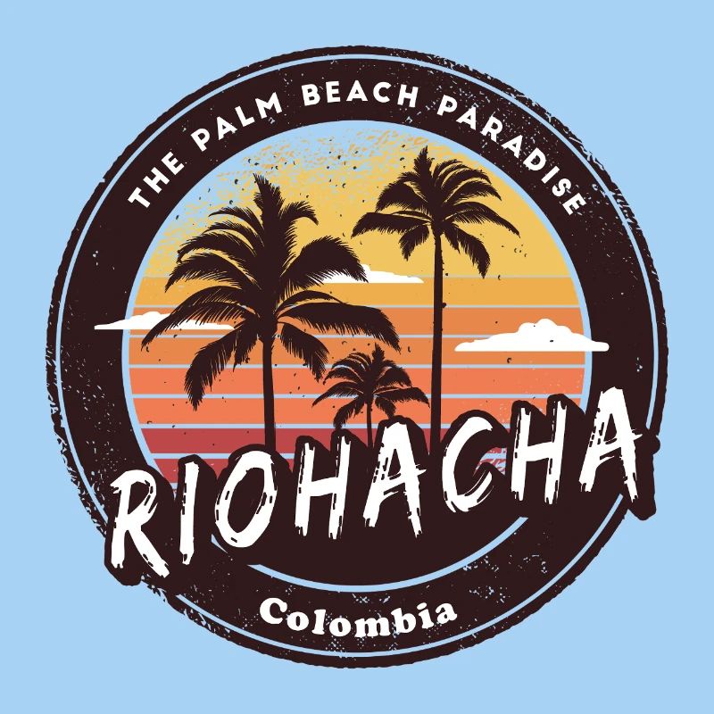 Riohacha Palm Trees Beach Design