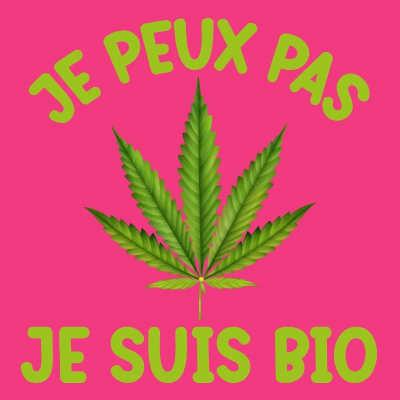 Bio Canna T-Shirt mit Botschaft