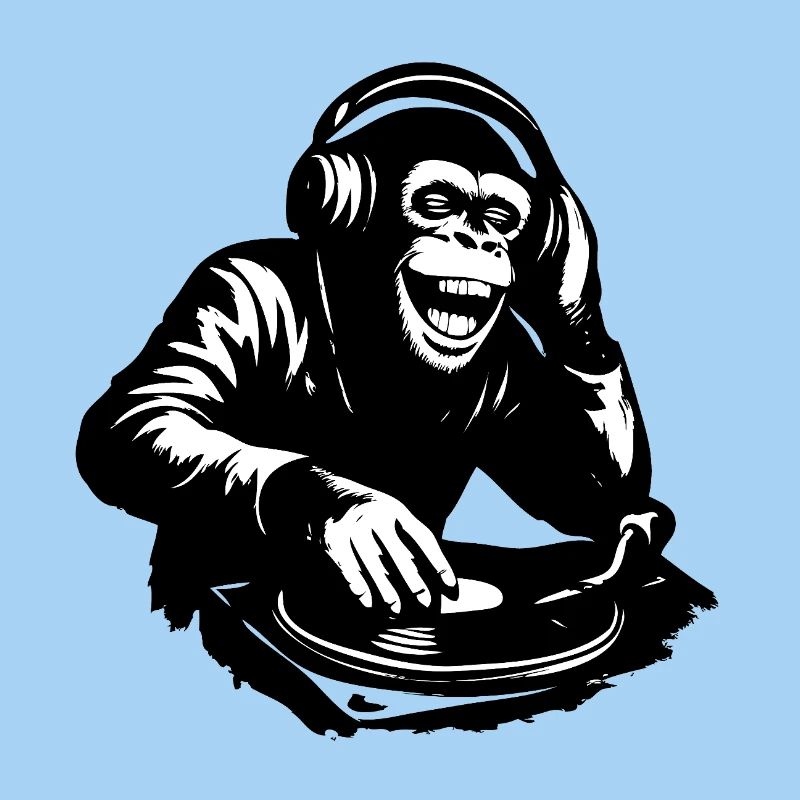 DJ The Monkey Dance Banksy Style