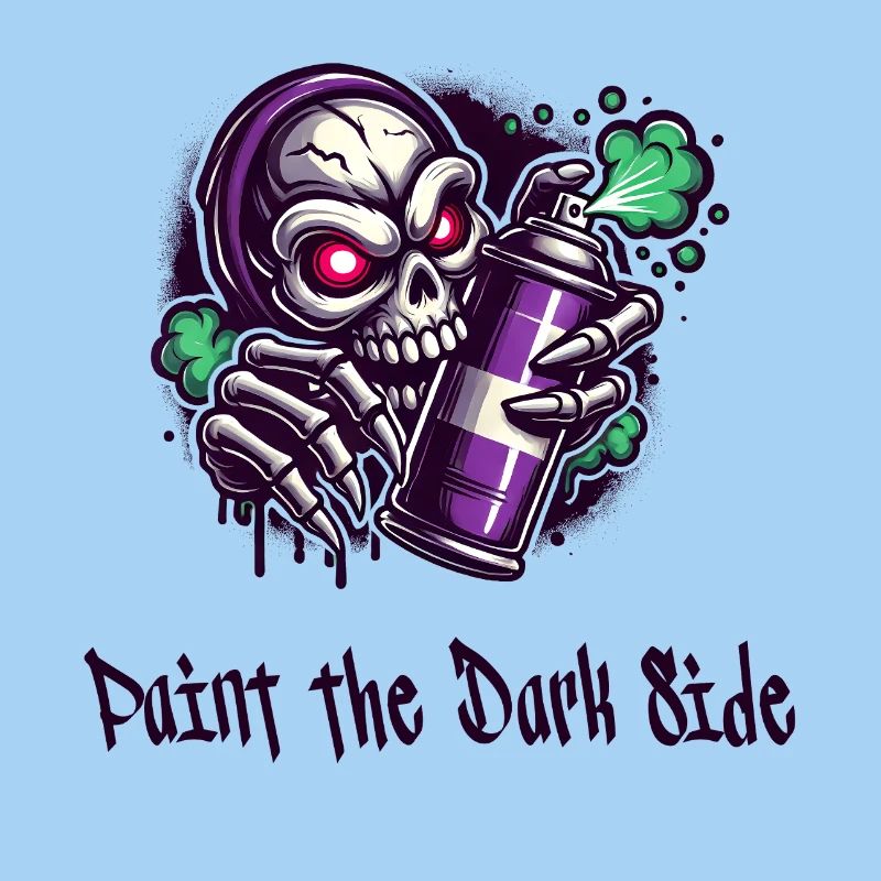 Die dunkle Seite malen