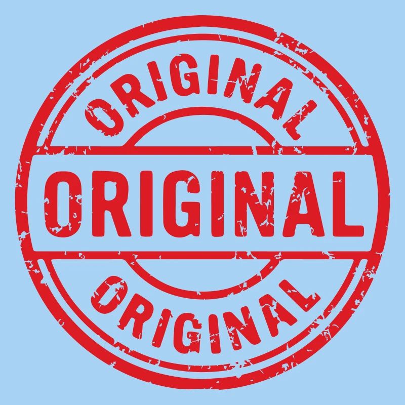 Logo original du timbre. Conception originale du tampon en caoutchouc