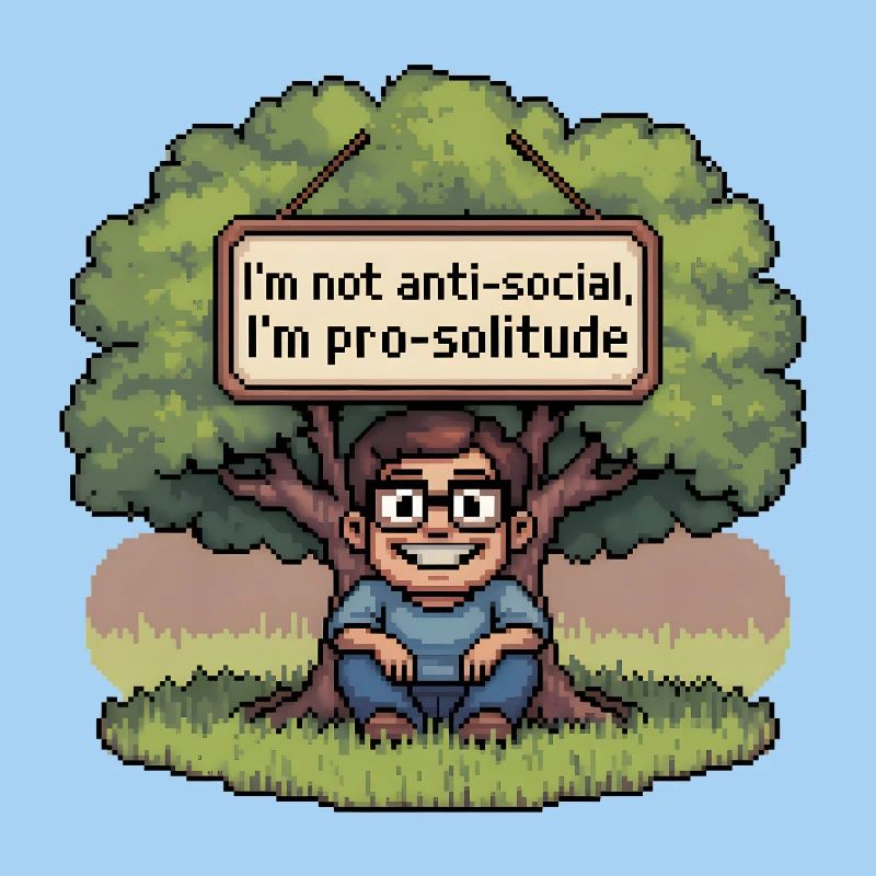 Pro Solitude Pixel Art Design