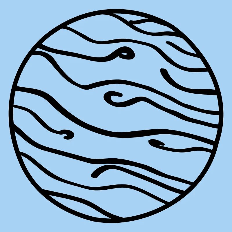 Planet Space Doodle