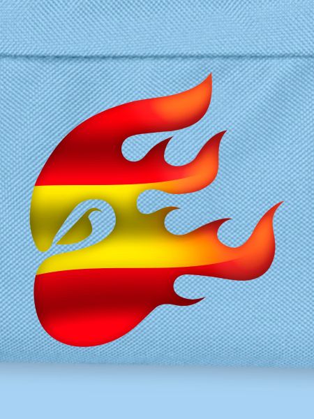 Flagge von Spanien - Spanien - Ninja