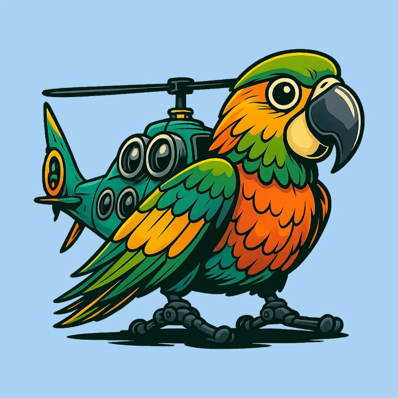 Heli-Parrot im Einsatz