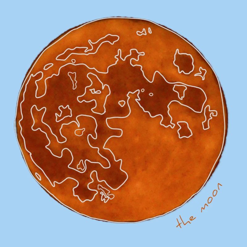 THE ORANGE MOON