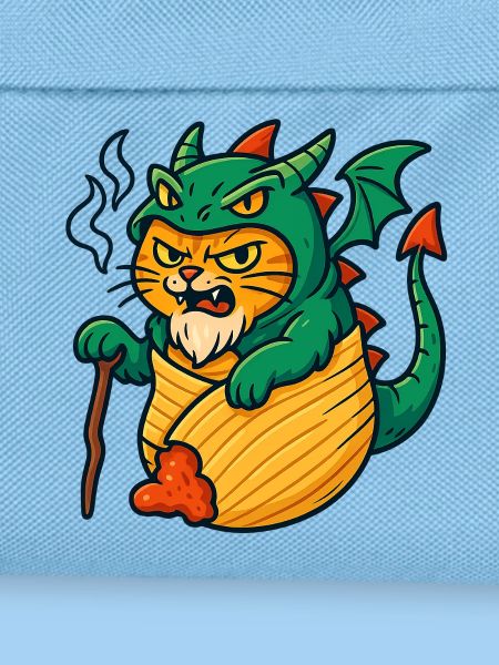 Drachenkatze im Fantasy-Design